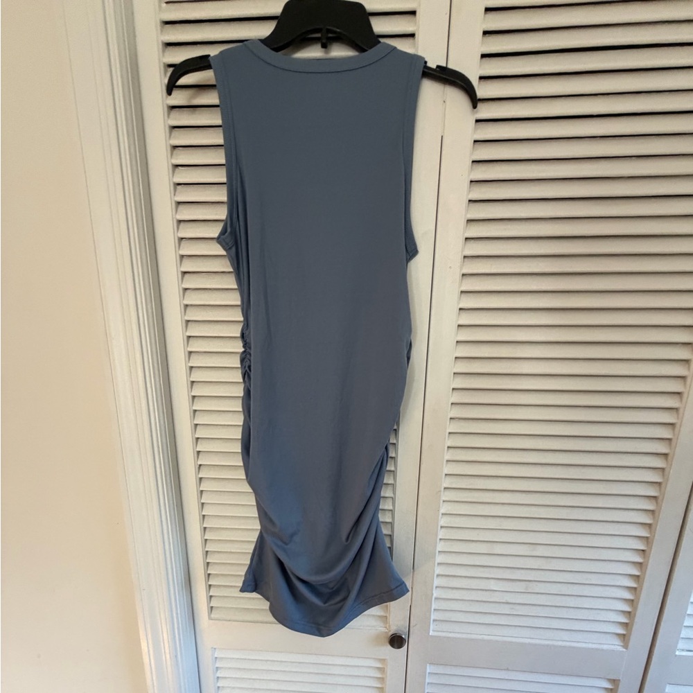 Blue Sleeveless Dress